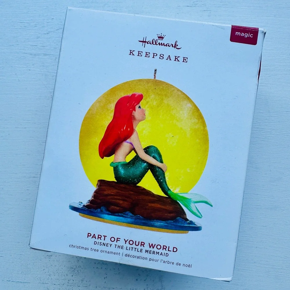 Hallmark Keepsake 2019 Disney Little Mermaid Ariel Part of Your World Ornament